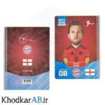 دفتر کیمدی خطدار 50 برگ طرح هری کین