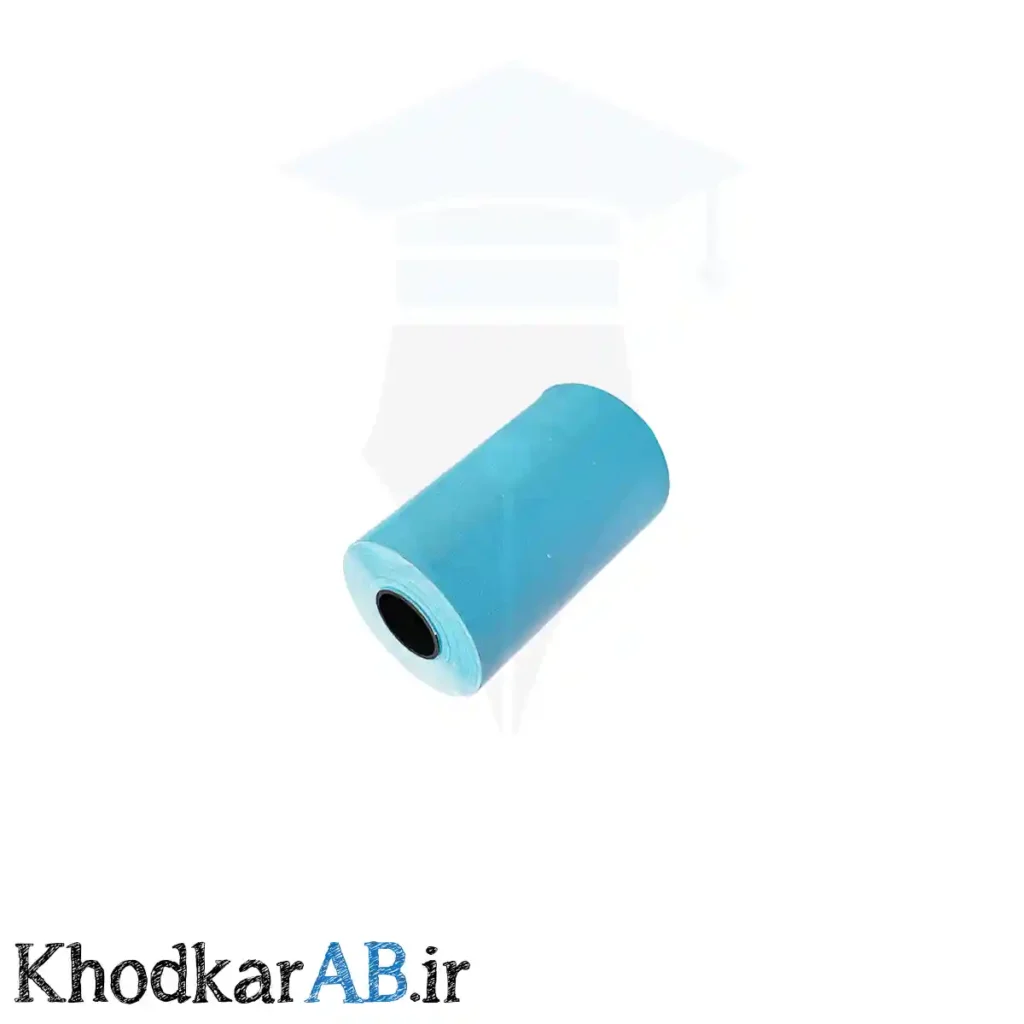 رول رنگی دستگاه کارتخوان رنگ آبی