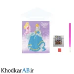 نقاشی الماسی ورقی طرح سیندرلا