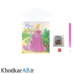 نقاشی الماسی ورقی طرح پرنسس