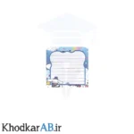 برگه یادداشت فانتزی 50 برگ ته چسب طرح ملودی و دوستان