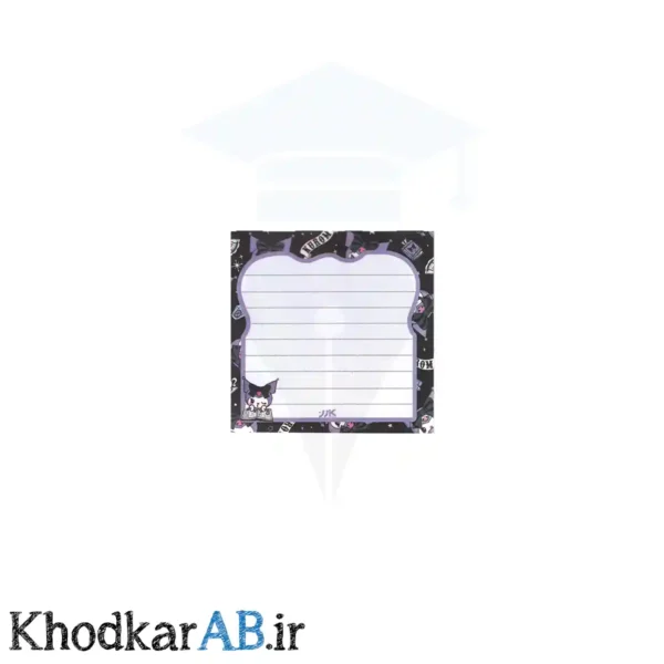 برگه یادداشت فانتزی 50 برگ ته چسب طرح کرومی