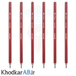 مداد قرمز آدمیرال بسته 6 عددی