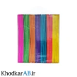 چوب بستنی رنگی بسته 7 رنگ