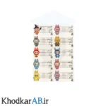 برچسب اسم فانتزی لبوبو سفید