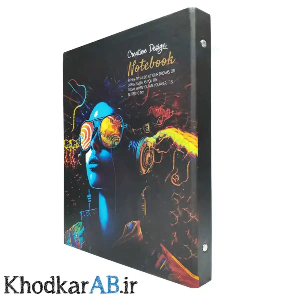 کلاسور حلقه فلزی کلاسیک مدیران طرح موزیک