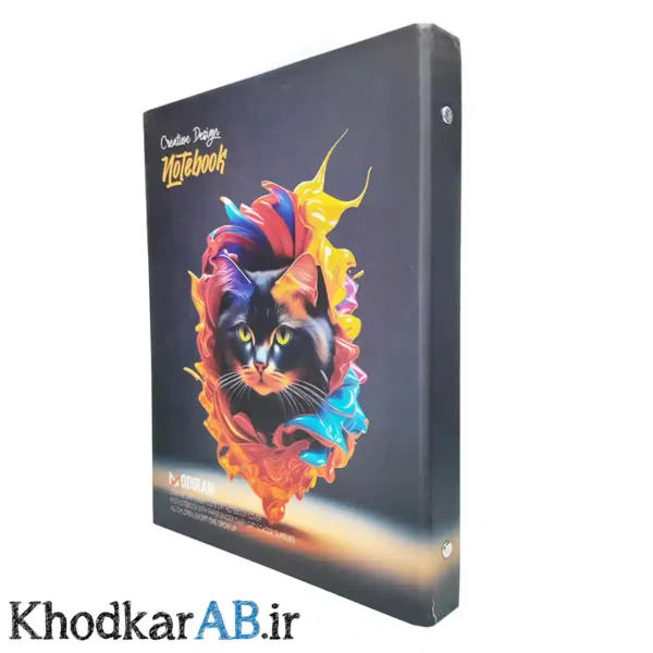 کلاسور حلقه فلزی کلاسیک مدیران طرح گربه