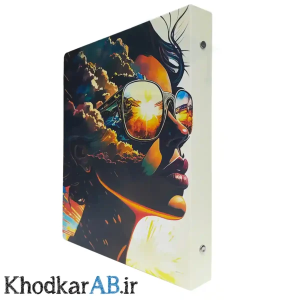کلاسور کلاسیک با برگه یدک تات طرح دخترانه