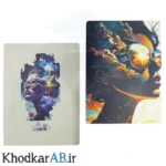 کلاسور کلاسیک با برگه یدک تات طرح دخترانه کهکشانی