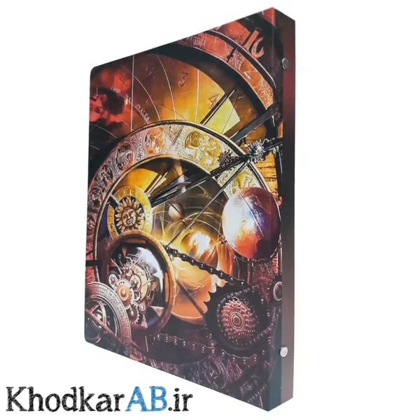 کلاسور کلاسیک با برگه یدک تات طرح زمان