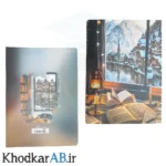 کلاسور کلاسیک با برگه یدک تات طرح زمستان و فانوس