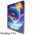 کلاسور کلاسیک با برگه یدک تات طرح فضا