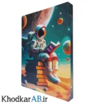کلاسور کلاسیک با برگه یدک تات طرح فضانورد