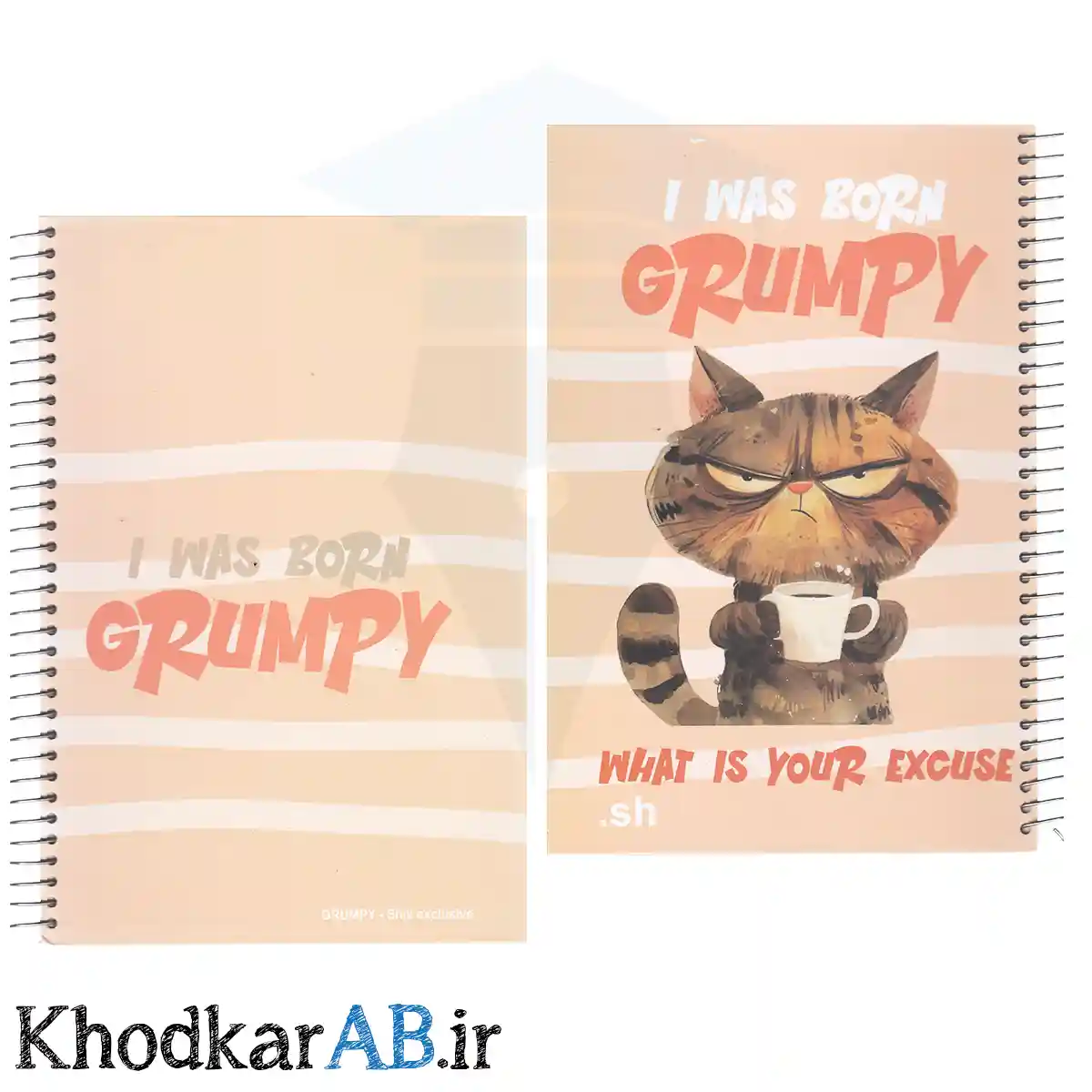 دفتر A4 سیمی جلد سخت 200 برگ فانتزی طرح گربه دفتر A4 سیمی جلد سخت 200 برگ فانتزی طرح گربه