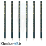 مداد مشکی لاکپشت ایرانی بسته 6 عددی