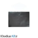 پوشه دکمه دار طلقی رنگی مشکی سایز A4