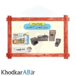 پازل چوبی 3 بعدی مدل لوازم آشپزخانه