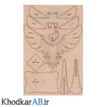 قطعات پازل چوبی 3 بعدی عقاب تعادلی