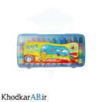 پاستل طلقی 12 رنگ آریا آبی